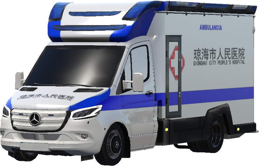 Medical Ambulance Livery of Qionghai, Hainan Province (China) 2.0
