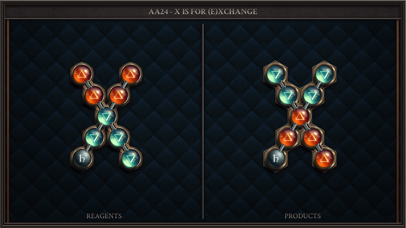 AA24 - X IS FOR (E)XCHANGE