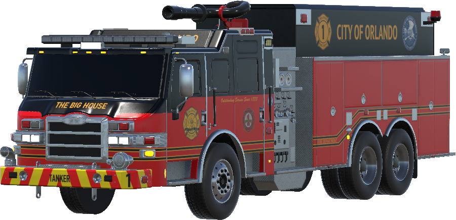 Orlando FD "The Big House" - Tanker 1