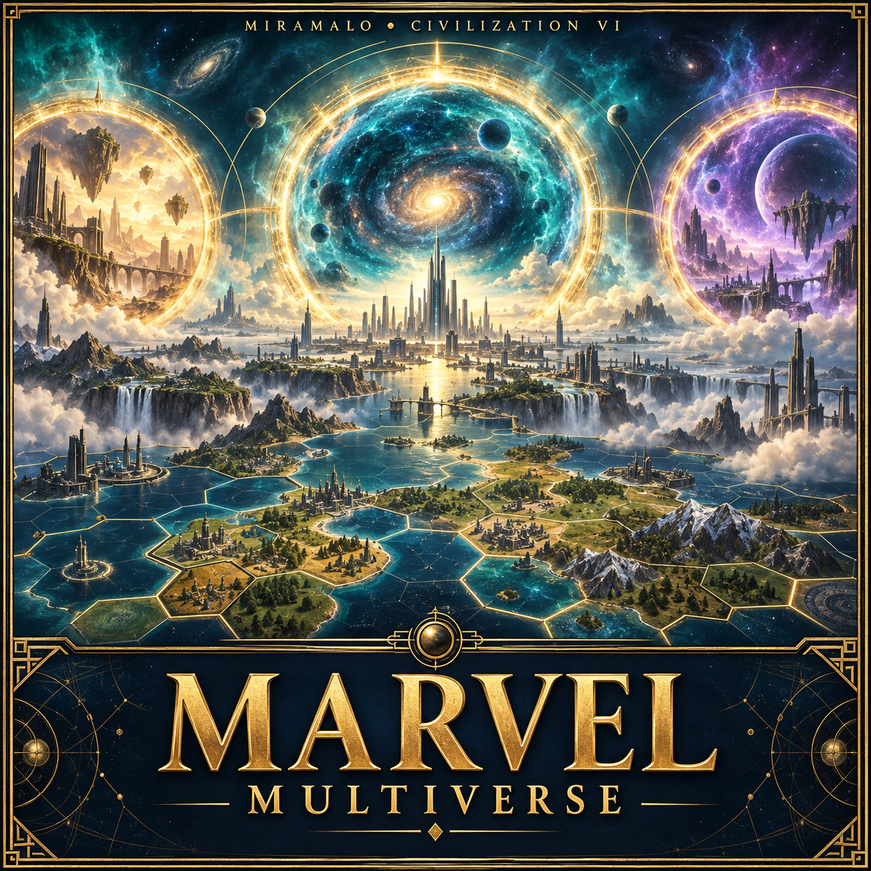 Marvel Multiverse — Civilization VI Pack preview