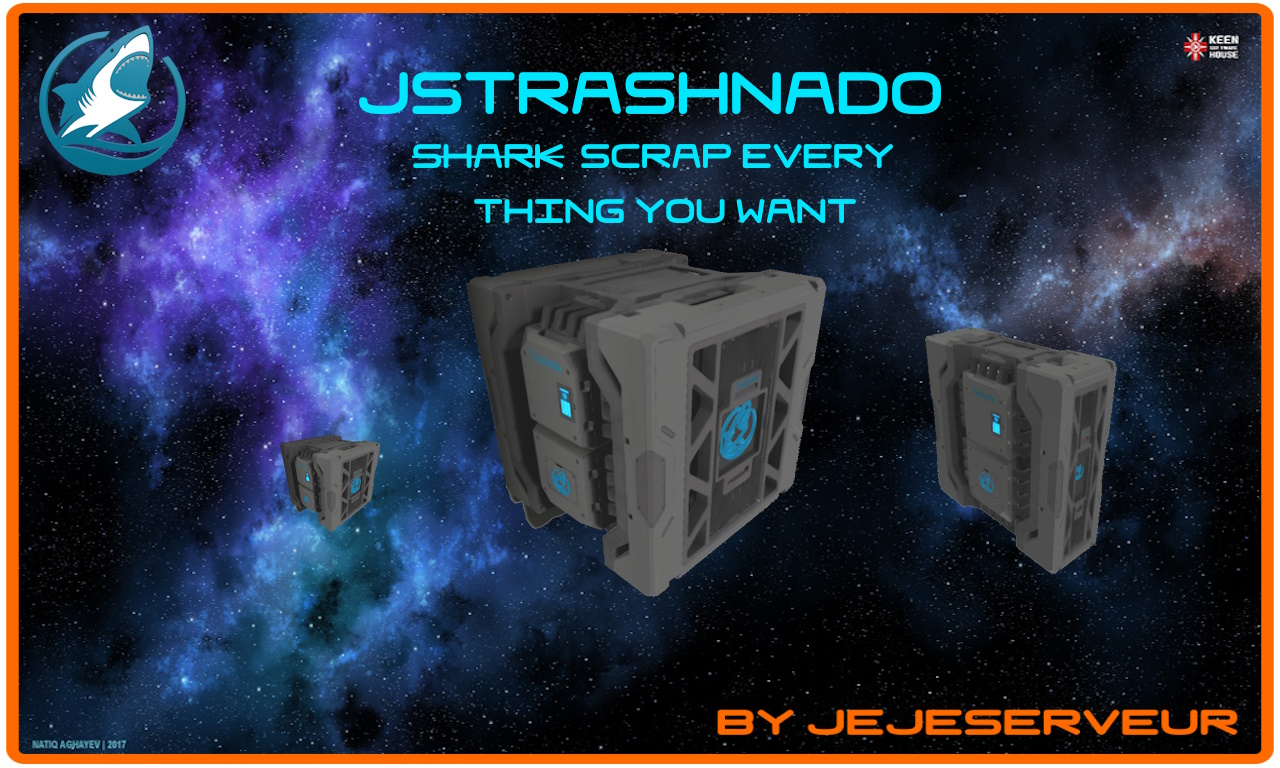 JejeServeur - Trashnado - Item Trash/Disintegrator/Vaporizer - Shark Edition