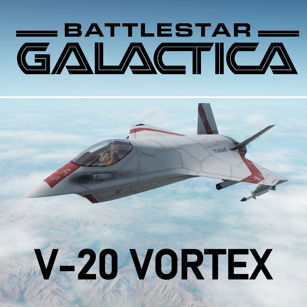 Battlestar Galactica V-20 Vortex Viper