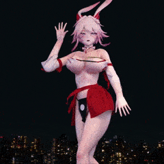 Evanescia - short hair【Honkai:StarRail MMD】