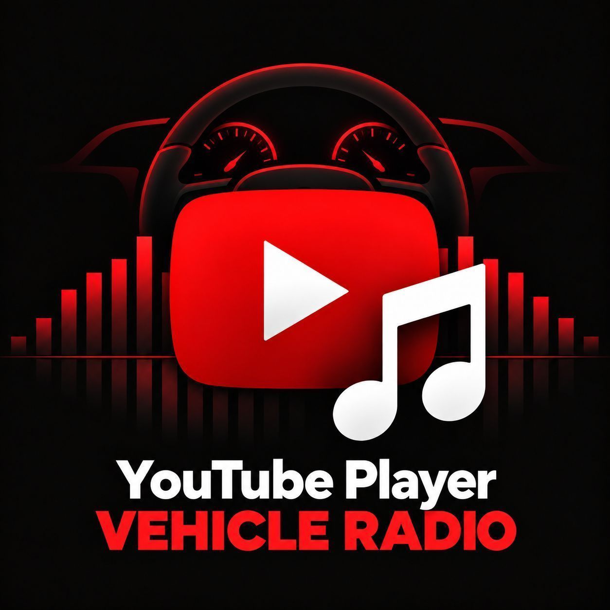 YouTube Player Vehicle Radio