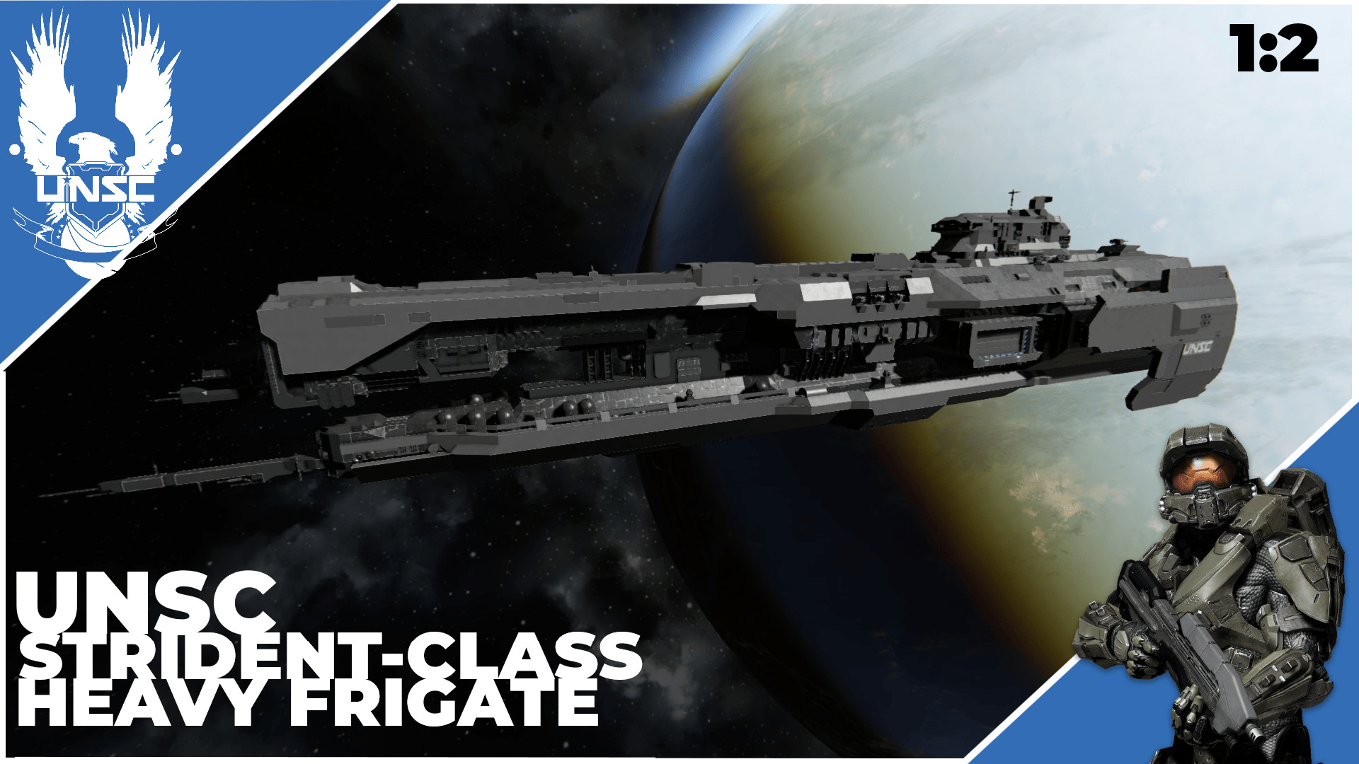 [UNSC] Strident-Class Heavy Frigate preview