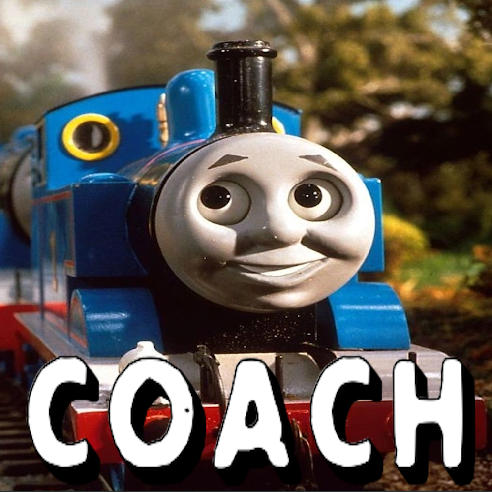 Thomas The Tank engine (Thomas and friends) Over Coach (RePort)
