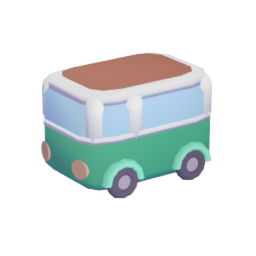 Cute Little RV Flower Pot Empty
