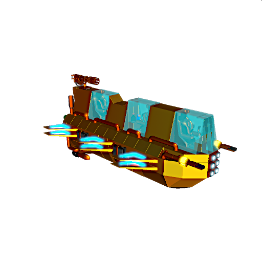 SteamPunk Boat preview