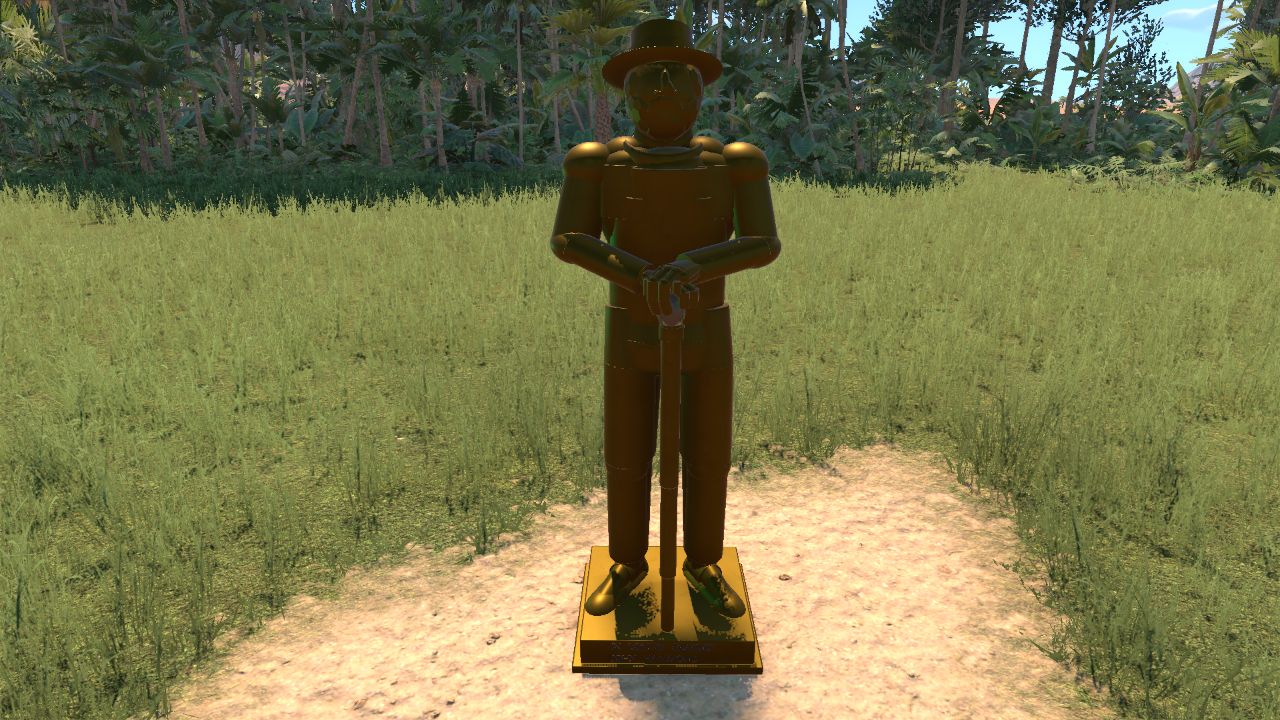 John Hammond Statue