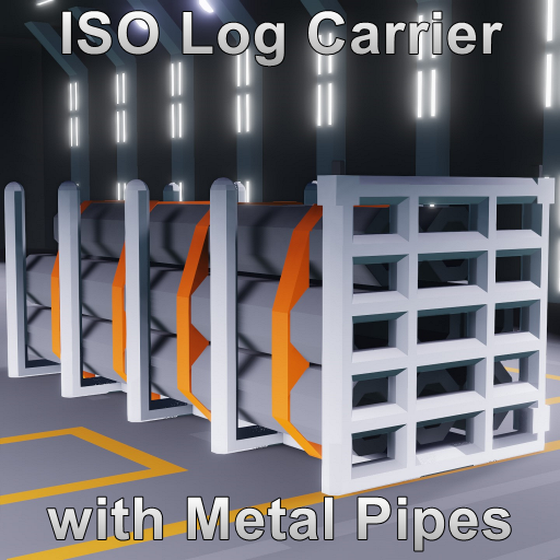 ISO Log Carrier with Metal Pipes