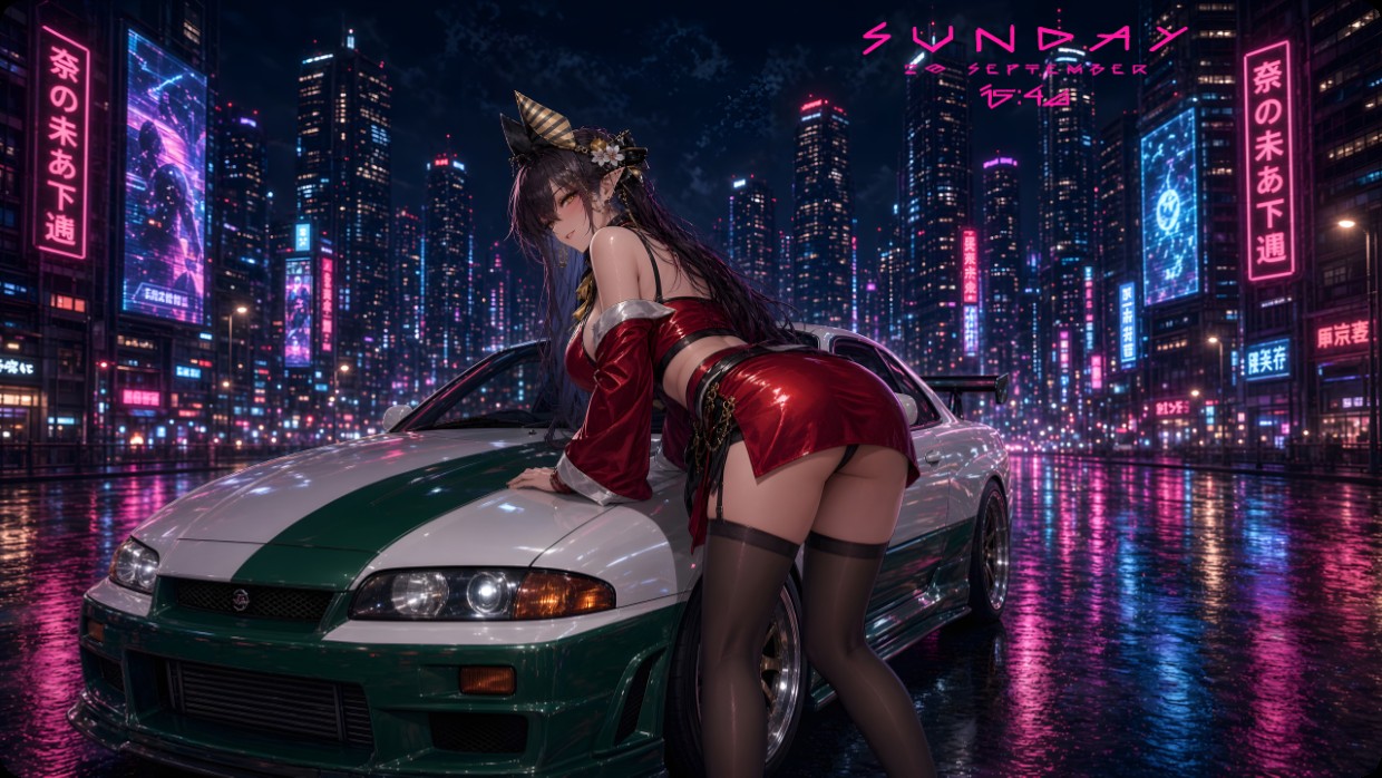 JDM Anime Girl