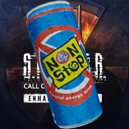 Classic Non Stop Energy Drink design