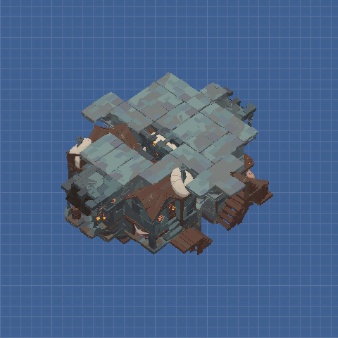 Unique Stacking House