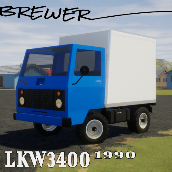 1990 Brewer LKW3400 Dry Van