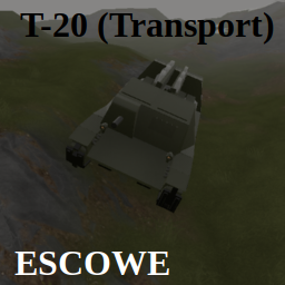 ESCOWE: T-20 Komsomolets [Transport]