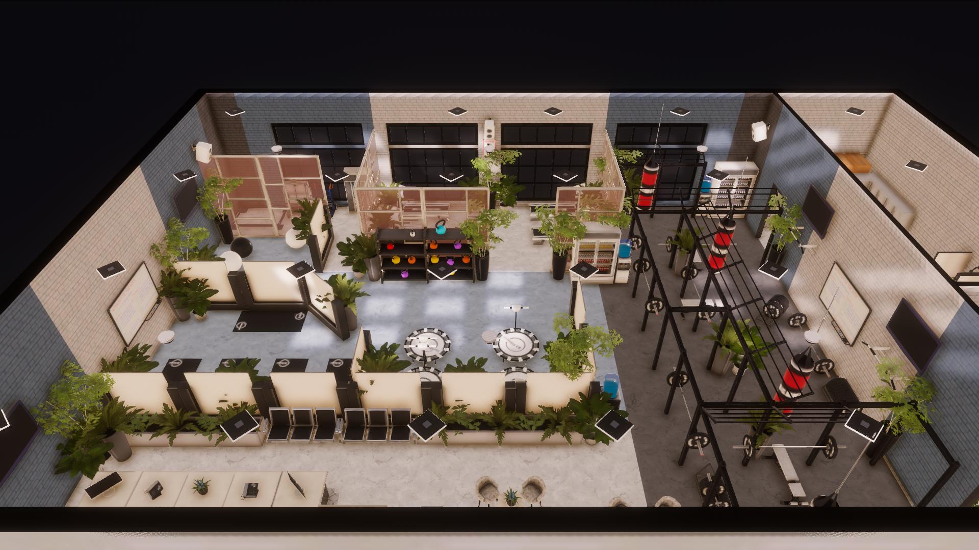 [JH] D2 Gym (MAXED) Monotone