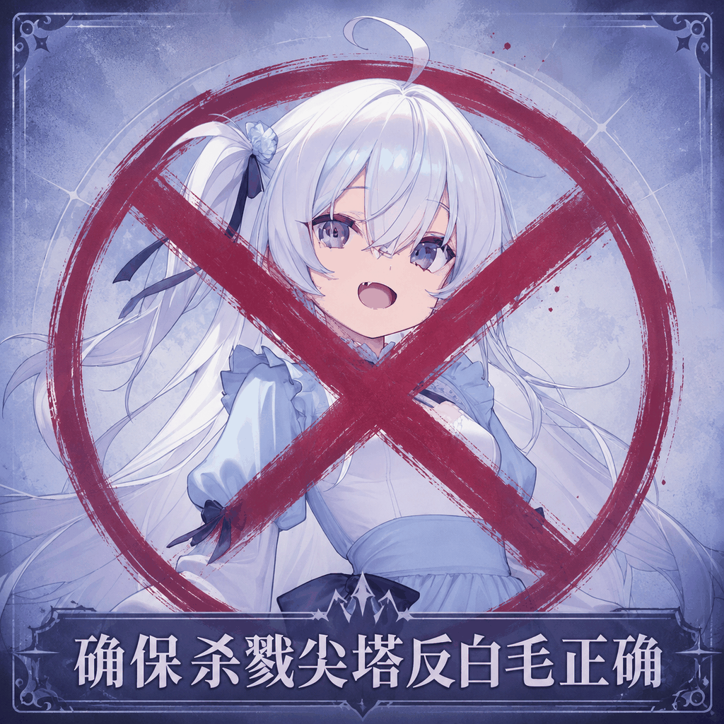 确保杀戮尖塔具有反白毛正确