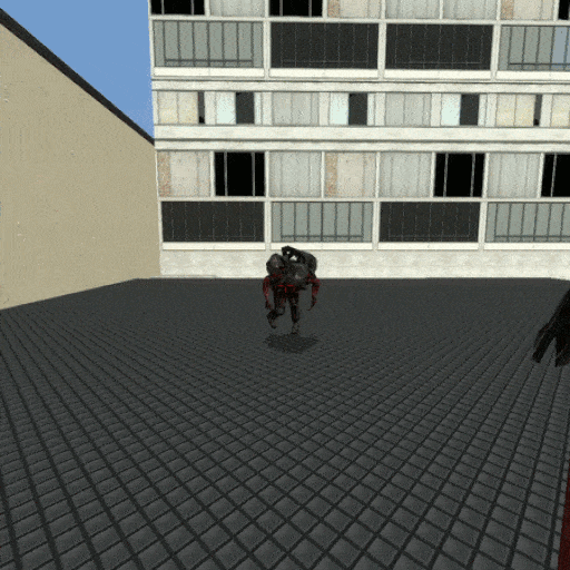 Poison Zombie Charge Attack