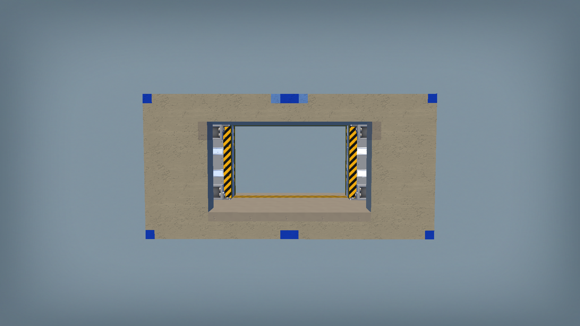 b3k block corridor II ver3-gate-b