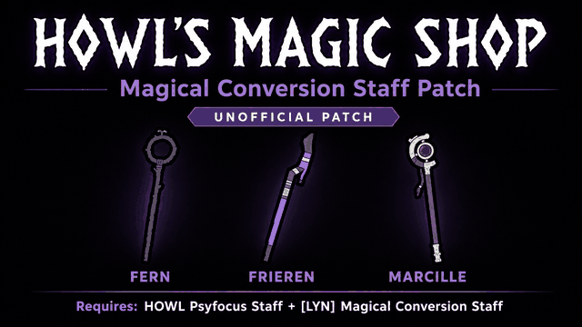 HOWL Staffs - Ranged Magical Staff Patch