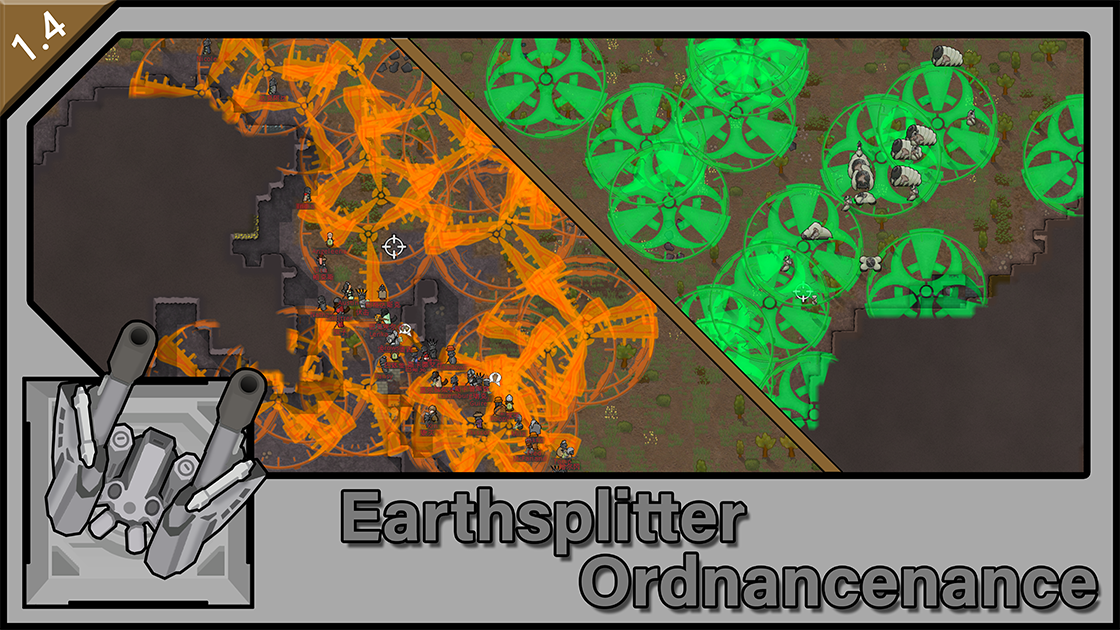 Earthsplitter Ordnance (Continued) mod preview for RimWorld