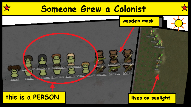 Someone Grew a Colonist preview