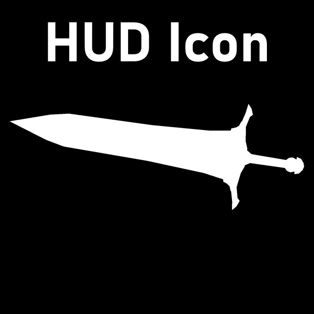 Dark Souls - Moonlight Greatsword HUD Icon (Baseball Bat)
