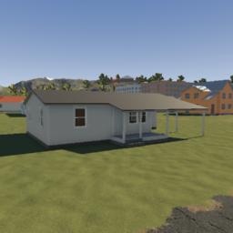 1950's 2 bedroom house (unfurnished)