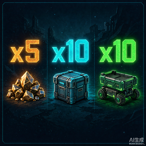 Resource Boost Bundle (Yield x5 + Haul x10 + Storage x10)