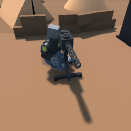Basic War Props - Static MG