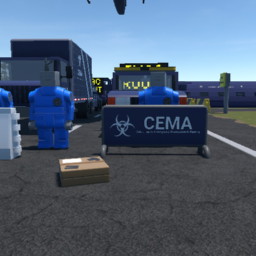 CEMA CROWD BARRIER COVER