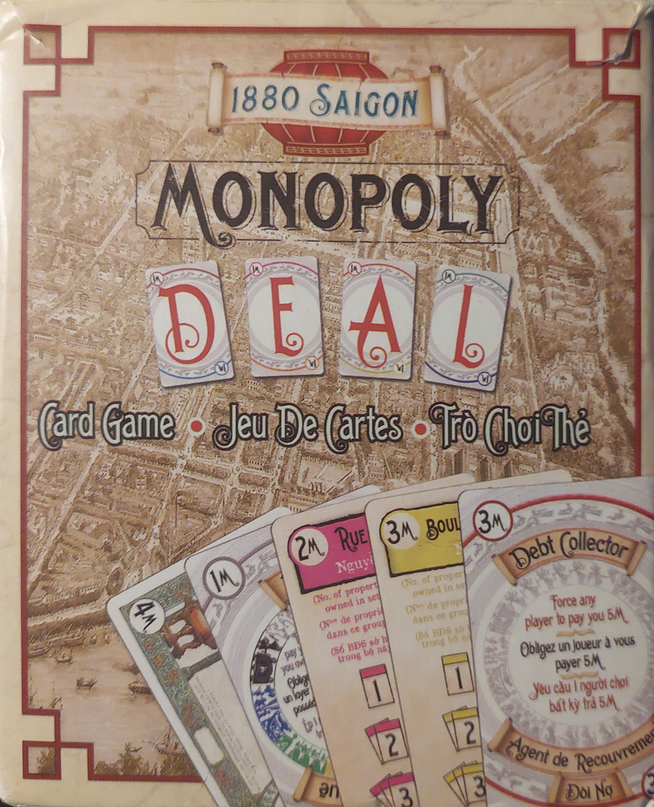 Monopoly Deal - 1880 Saigon (ENG, FR, VN)