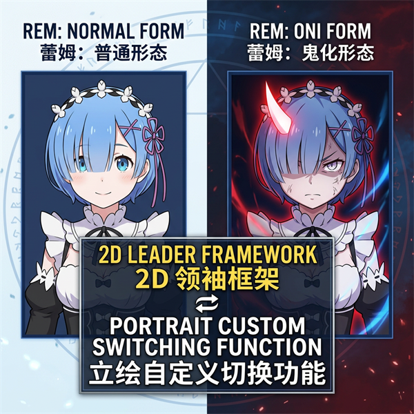 2D Leader Portrait Switch