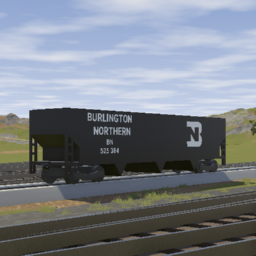 Burlington Northern 3 Bay Open Hopper