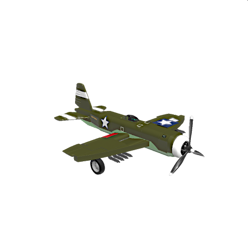 Replublic P-47 Thunderbolt (Green)