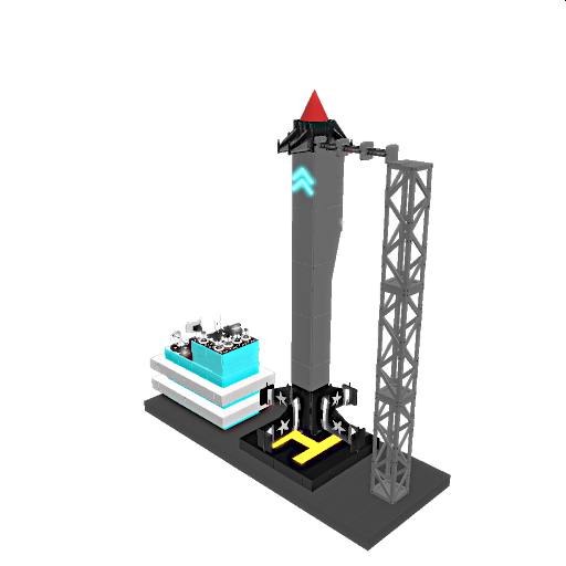 RC missile Launch platform preview