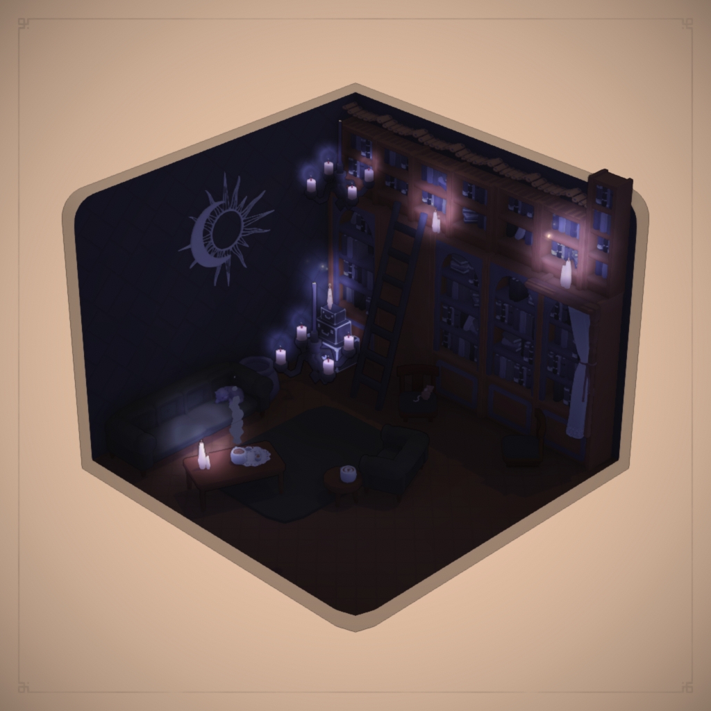 Gloomy Library Oct 27th