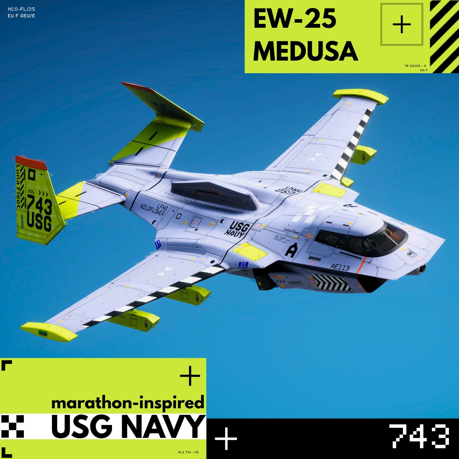 USG Navy Luna Fleet - EW-25 Medusa