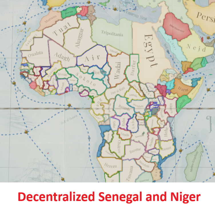 Decentralized Senegal, Niger and Bunganda