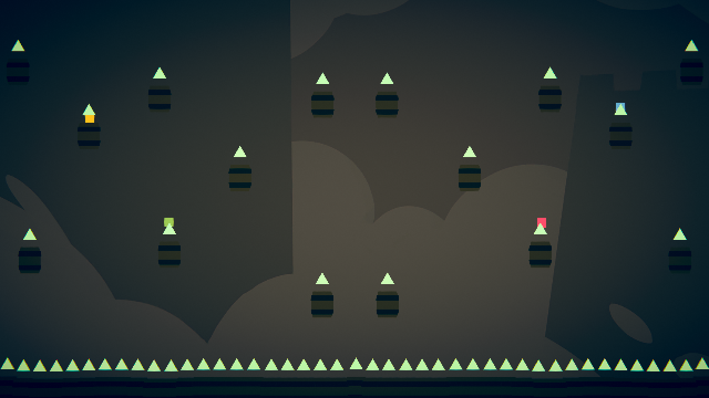A map about parkouring inside of snake barrels while your game lags