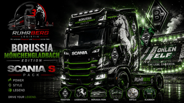 Borussia Mönchengladbach - Scania Pack