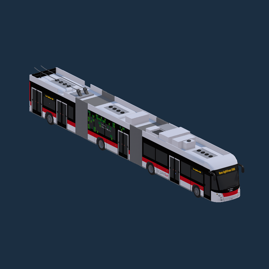 VBSG - Verkehrsbetriebe St. Gallen - HESS LighTram 25 DC