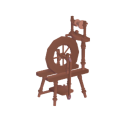 Upright Spinning Wheel