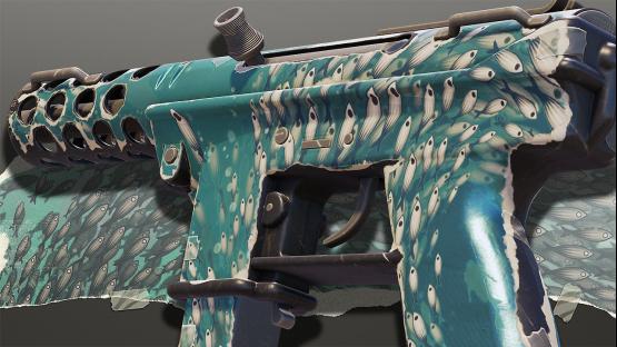 Tec-9 | Paper Collage (Synchrony)
