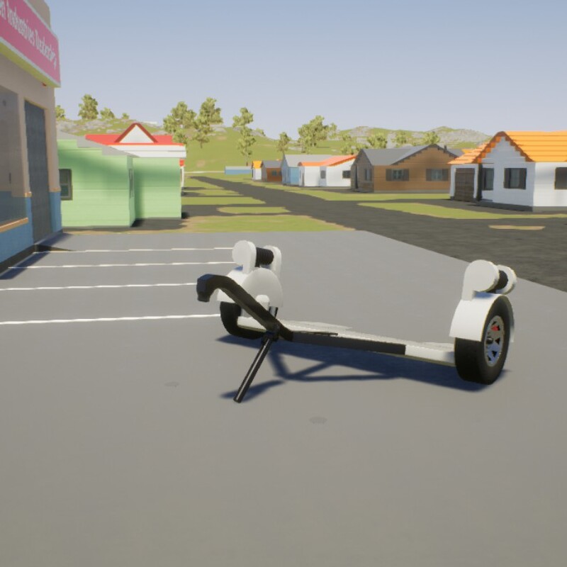 1978 Baphomet towing dolly