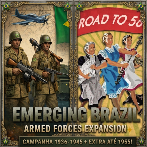 The Road to 56 icons Emerging Brazil
