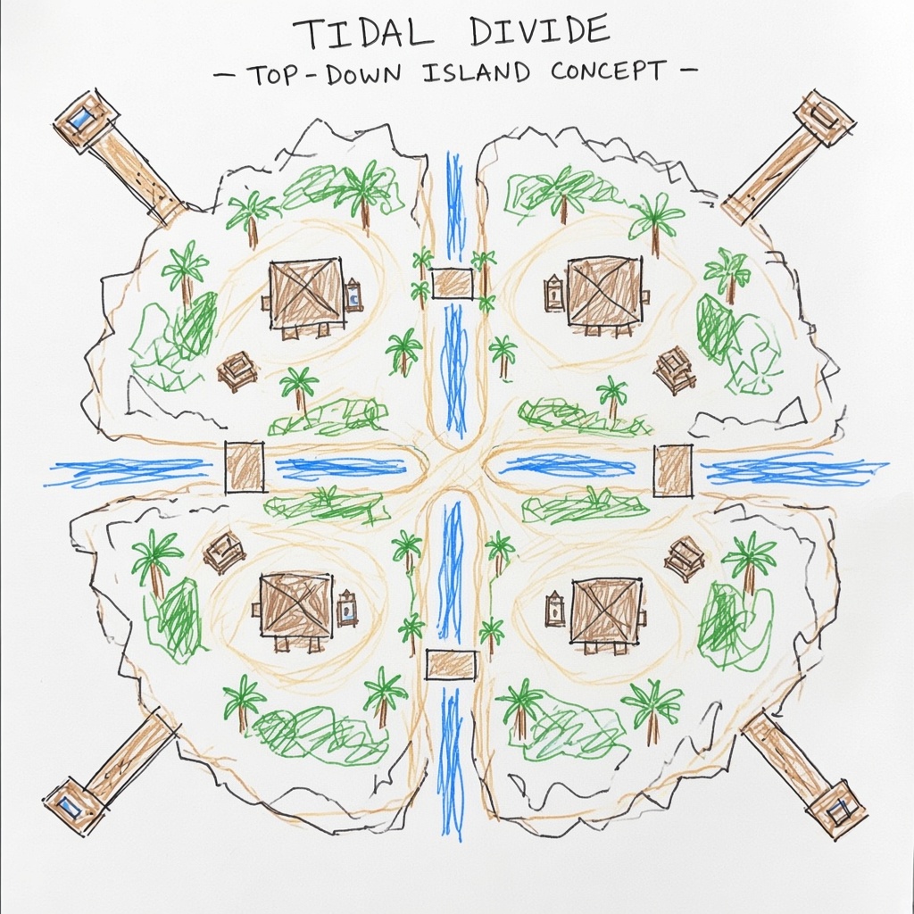 Tidal Divide - 0.17  Island Playtest will Have Bugs