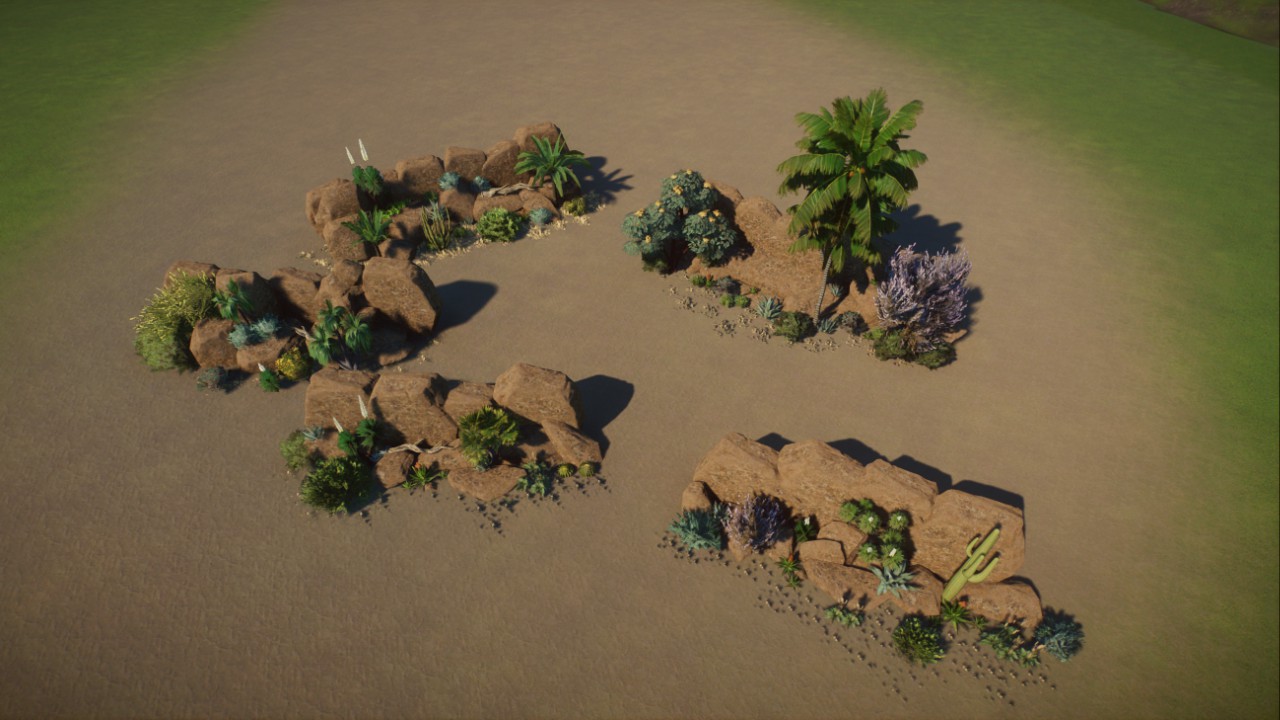 desert rock walls preview
