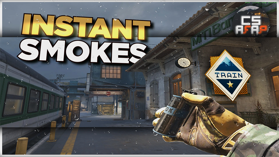⚡TRAIN Instant Smoke Guide (Competitive) – Counter-Strike 2 Mod