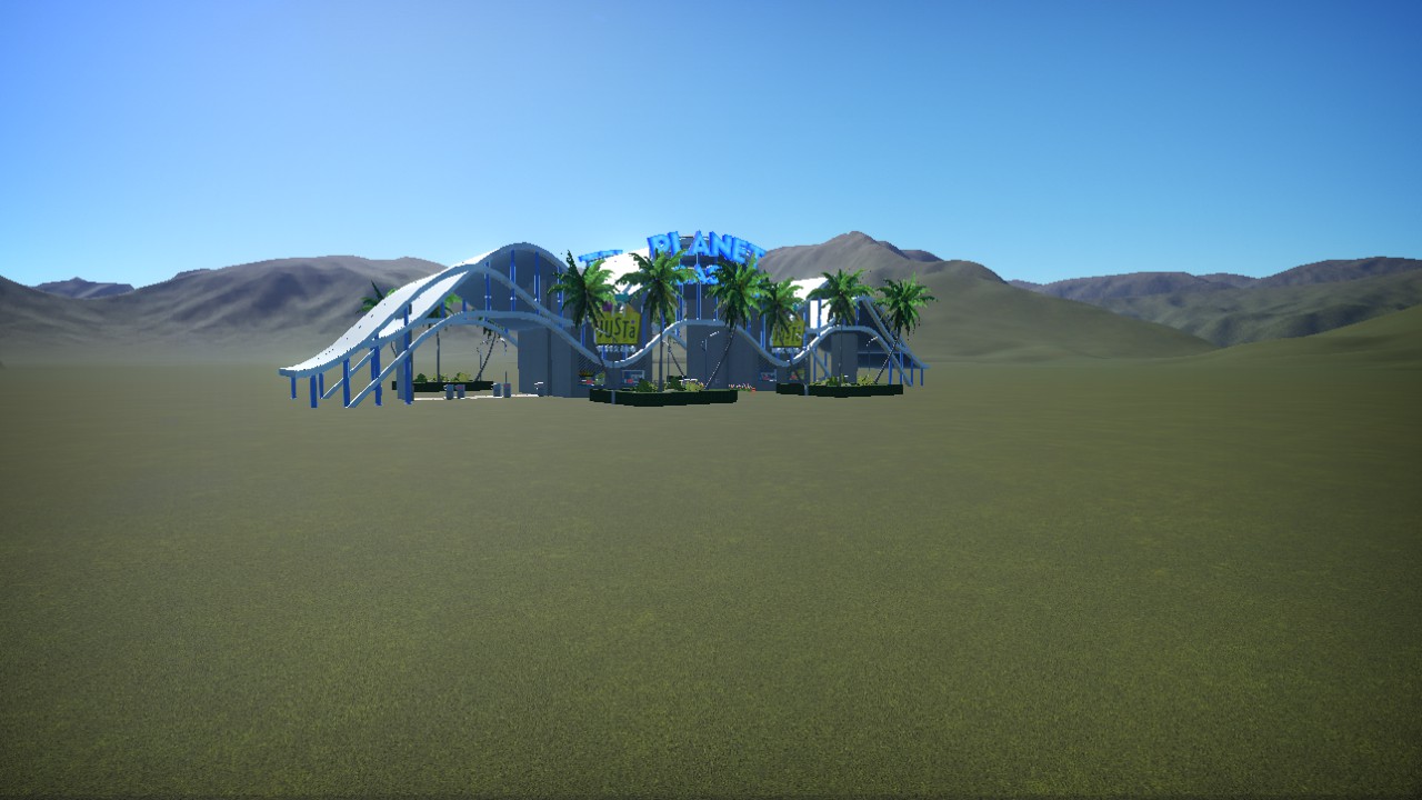 planet coaster entrance